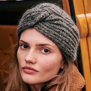 Sézane Charlotte Dark Grey Hat